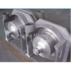 heavy machinery fitting wheel hub casting ductile iron casting big green sand casting products